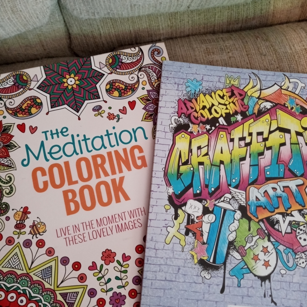 Adult coloring books